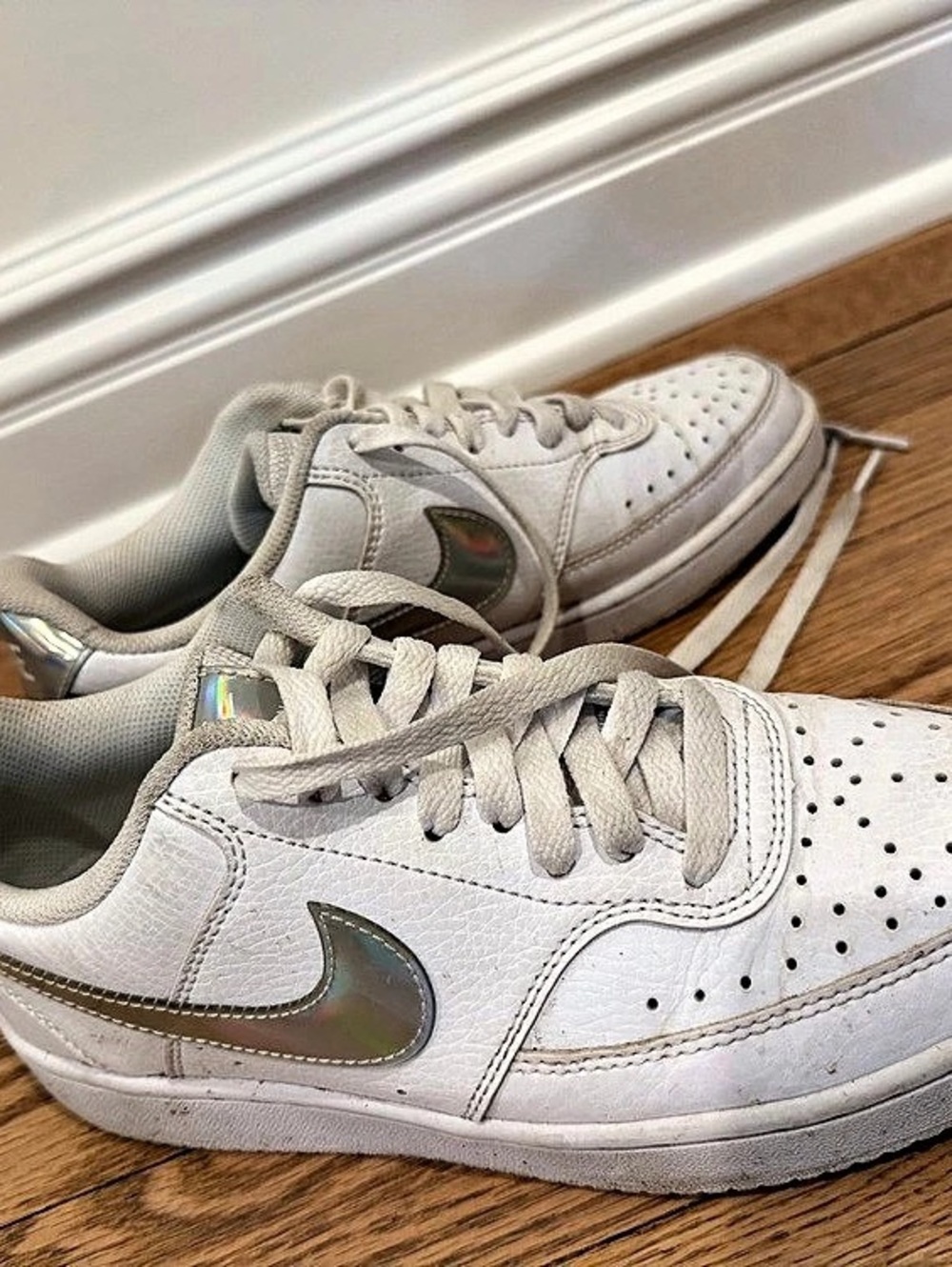 Nike Court Vision Low Next Nature White Sneakers